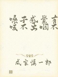 嗓子感觉有异物咳不出咽不下