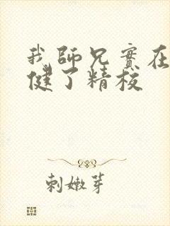 我师兄实在太稳健了精校