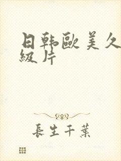 日韩欧美久久一级片
