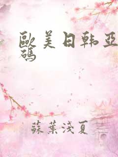 欧美日韩亚洲大码