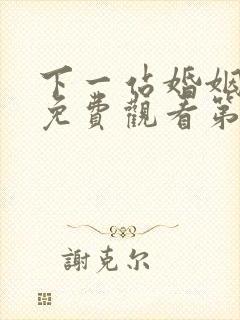 下一站婚姻全集免费观看第4集