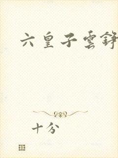 六皇子云铮