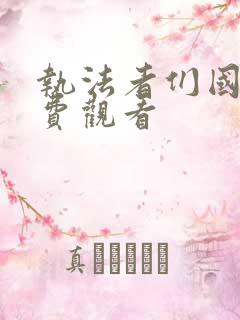 执法者们国语免费观看