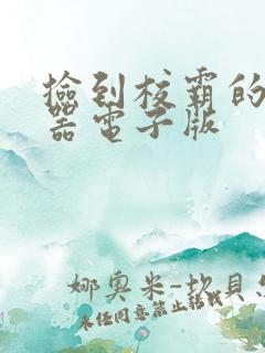捡到校霸的遥控器电子版
