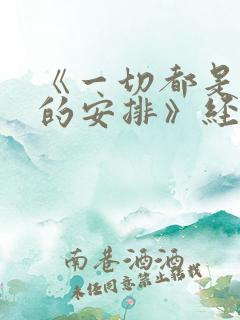 《一切都是最好的安排》经典语录
