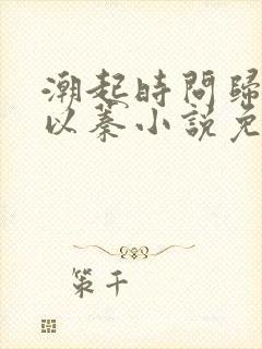 潮起时问归期江以蓁小说免费阅读