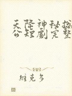 天降神秘总裁老公短剧完整版
