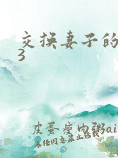 交换妻子的朋友3