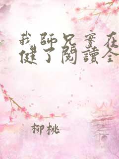 我师兄实在太稳健了阅读全部小说