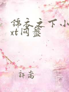 锦衣之下小说txt网盘