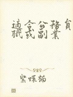 适合公务员的兼职或副业