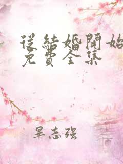从结婚开始恋爱免费全集