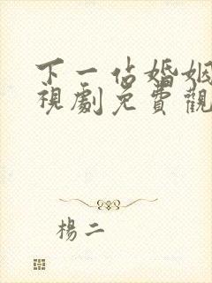 下一站婚姻 电视剧免费观看