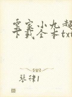 云家小九超皮哒下载全本txt