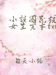 小说国民校草是女生完本txt