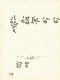 苏媚与公公赵大宝