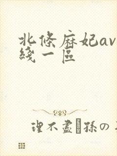 北条麻妃av在线一区