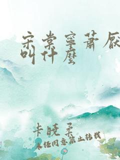 宋棠宁萧厌短剧叫什么