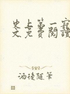 史上第一宠婚全文免费阅读