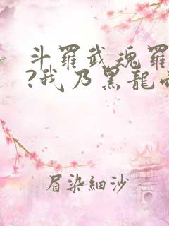 斗罗武魂罗三炮?我乃黑龙帝君免费阅读