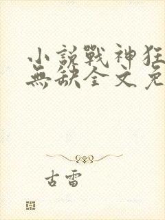 小说战神狂飙叶无缺全文免费阅读