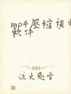 mp4压缩视频软件