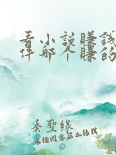 看小说赚钱的软件哪个赚的最多