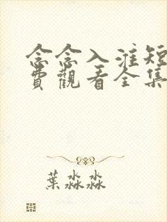 念念入淮短剧免费观看全集高清版
