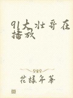 91大壮哥在线播放