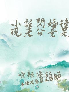 小说闪婚后,发现老公竟是千亿大佬txt