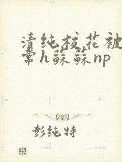 清纯校花被脔日常h苏苏np