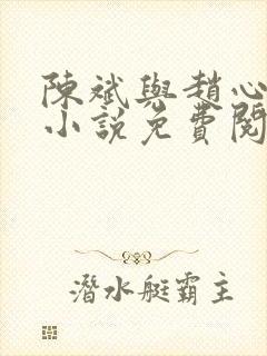陈斌与赵心媚的小说免费阅读