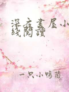 深夜书屋小说在线阅读