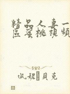 精品人妻一区二区蜜桃视频