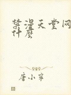 禁漫天堂网站是什么
