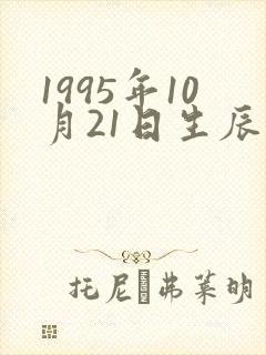 1995年10月21日生辰八字