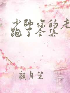 少帅你的老婆又跑了全集