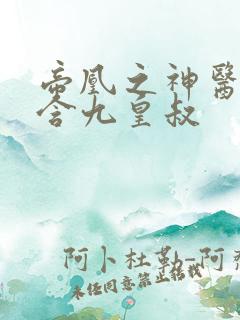 帝凰之神医弃妃含九皇叔