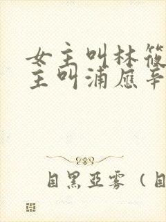 女主叫林筱帆男主叫浦应辛的小说