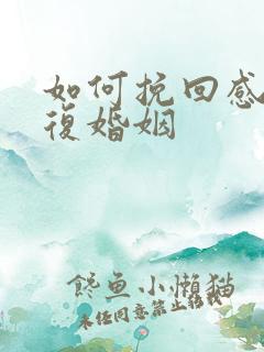 如何挽回感情修复婚姻