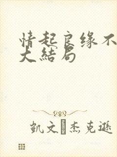 情起良缘不可窃大结局