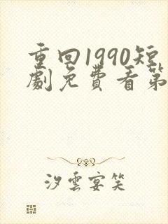 重回1990短剧免费看第一集