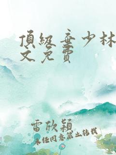 顶级弃少林云全文免费