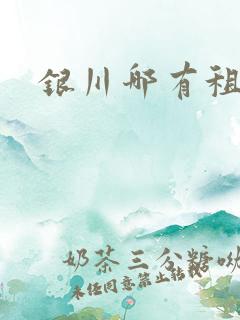 银川哪有租车的