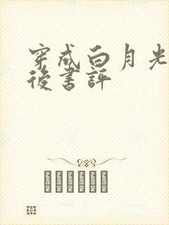 穿成白月光替身后书评