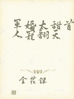 军婚太甜首长大人宠翻天