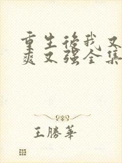 重生后我又飒又爽又强全集
