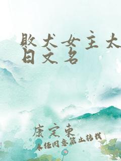 败犬女主太多了日文名