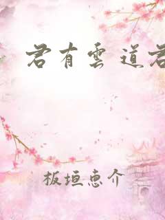 君有云 道君