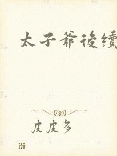 太子爷后续